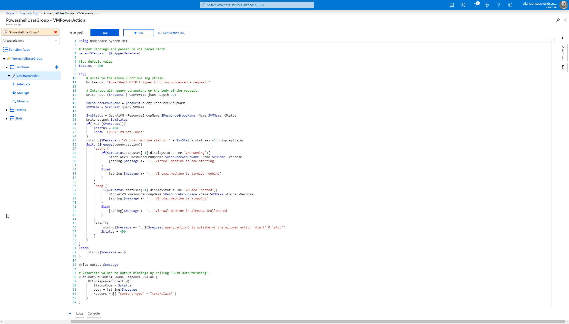 AzureFunction
