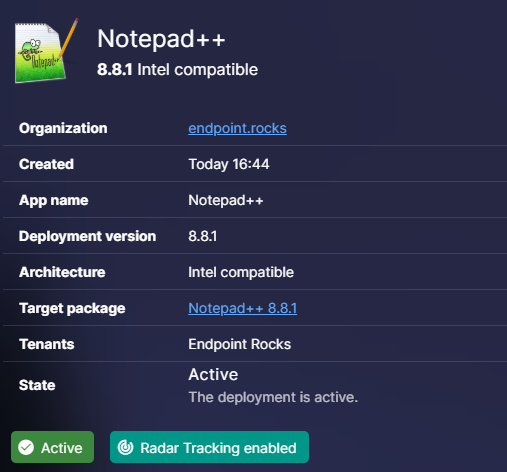 Notepad++ Robopack Application