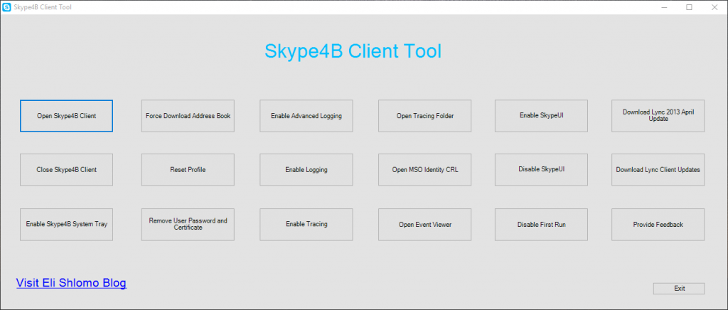 Skype4BClientTool